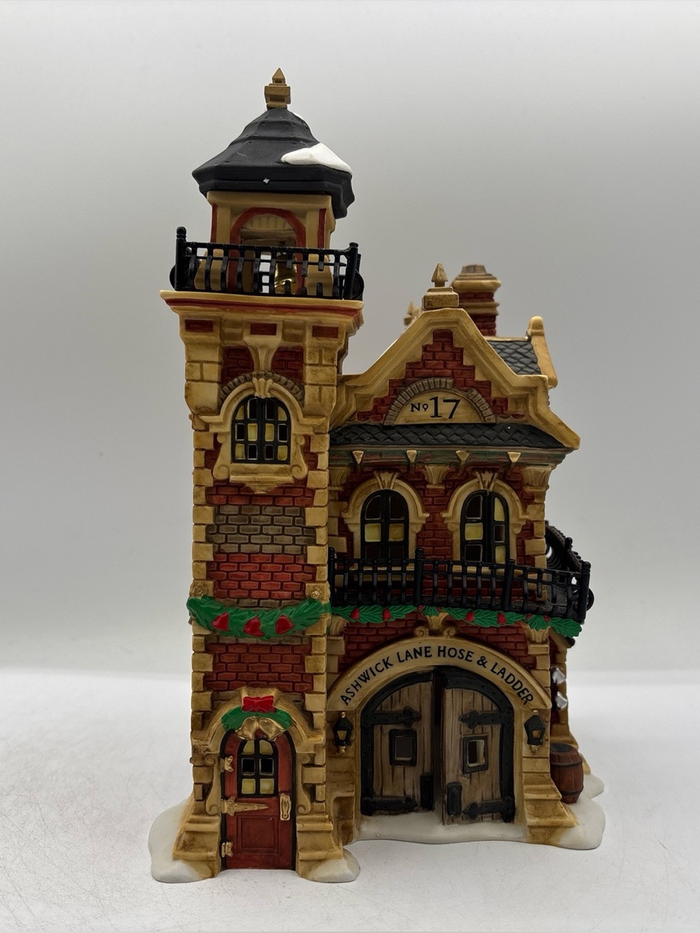 Department 56 1997 Vintage HVC Dickens Village Ashwick Lane Hose & Ladder 58305